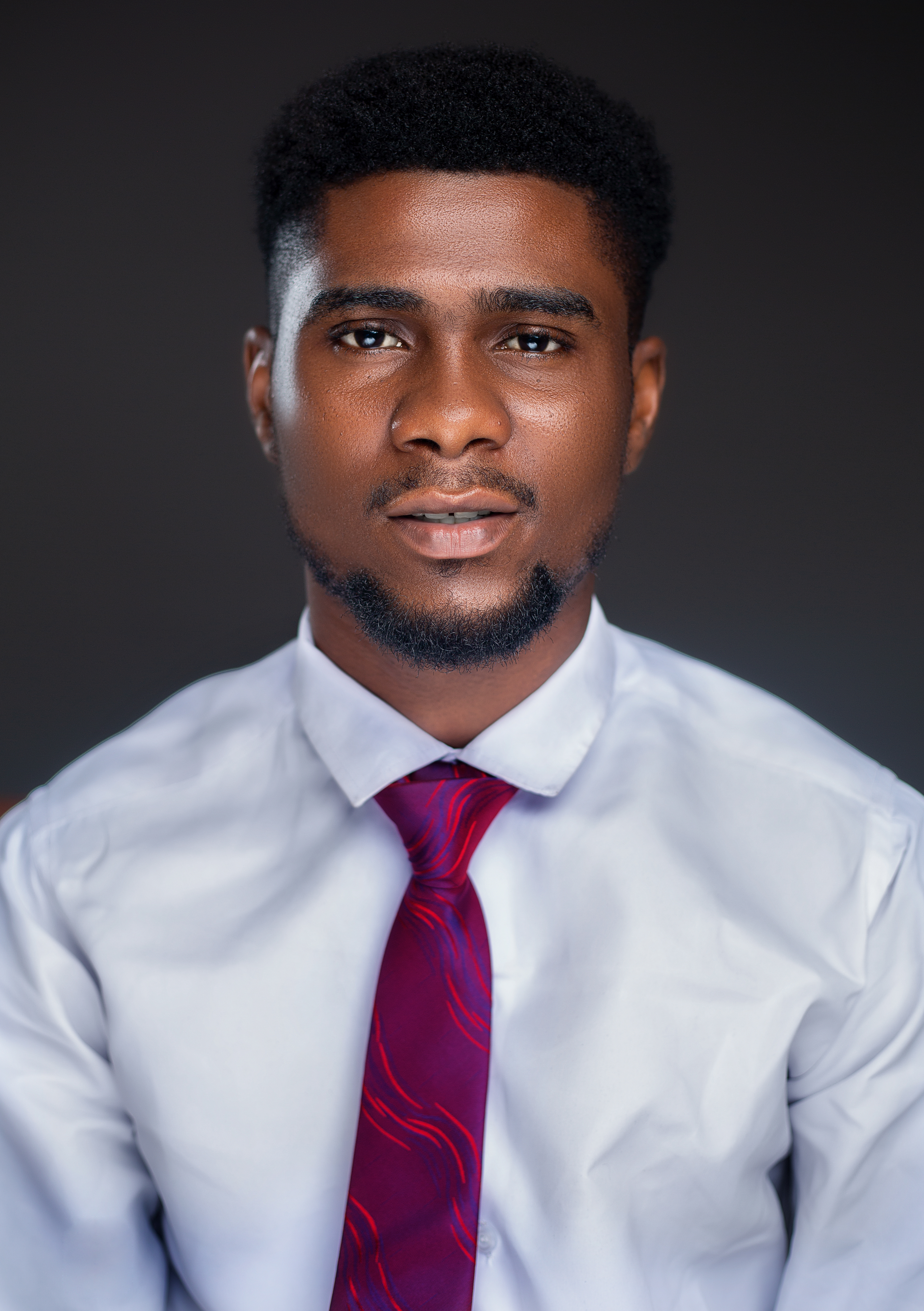 Portrait of Pastor Emmanuel Atufe